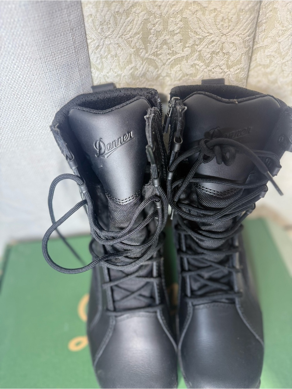 Danner womens Black Tactical Lace-Up Boots